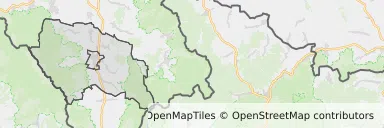 Mapa z zaznaczoną Bystrzycy Kłodzkiej