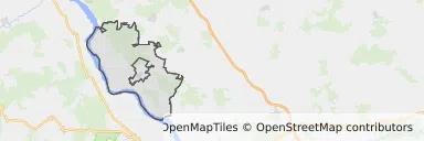 Mapa z zaznaczonymi Maciejowicami