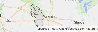 Mapa z zaznaczoną Nekli