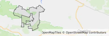 Mapa z zaznaczoną Nowej Słupi