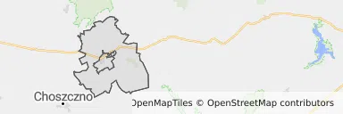 Mapa z zaznaczonym Reczem