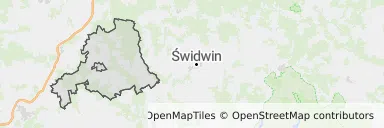 Mapa z zaznaczonym Reskiem