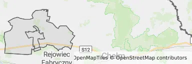 Mapa z zaznaczonym condo w Siedliszczem