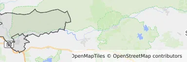 Mapa z zaznaczoną Skwierzynem