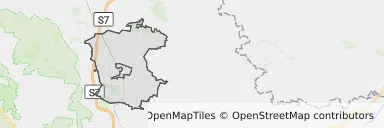 Mapa z zaznaczonym Słomnikami