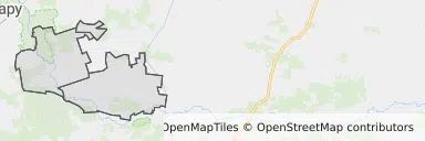 Mapa z zaznaczonym Surażu