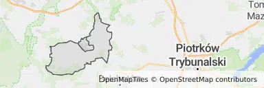 Mapa z zaznaczonym Zelowem